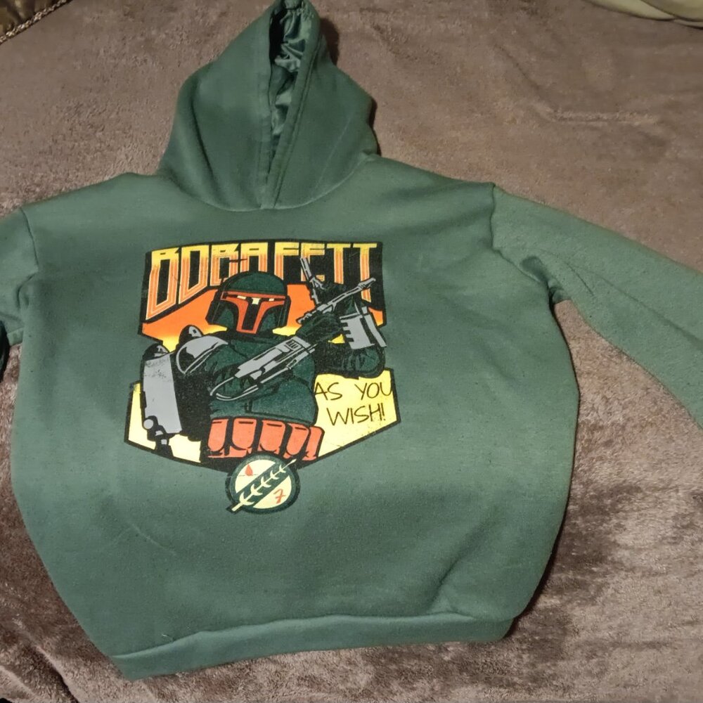 STAR WARS Boba Fett Fleece Pullover Hoodie